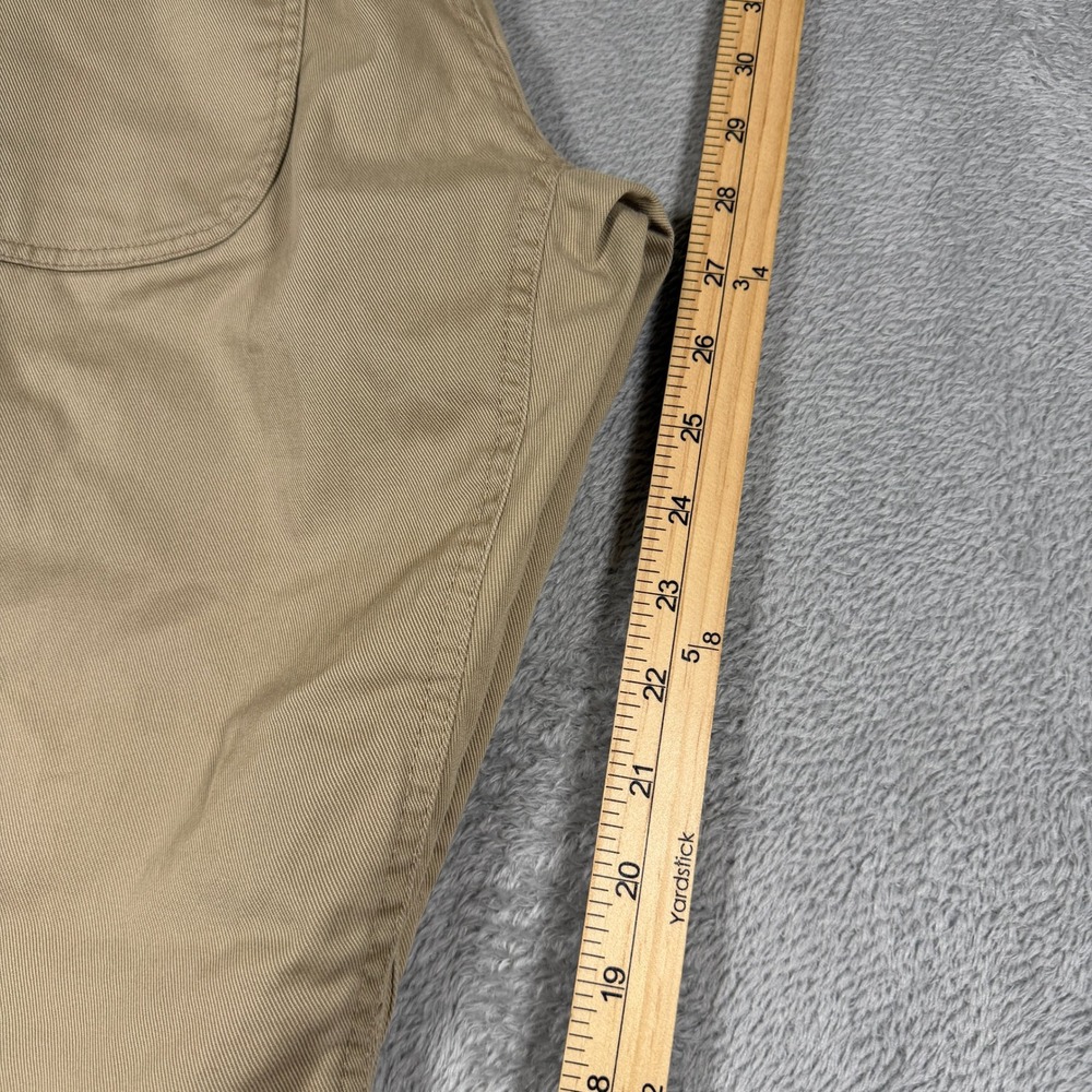 Montbell Core Spun Travel Pants Womens Small Tan Hiking Straight Belted 2105163 - Picture 8 of 10